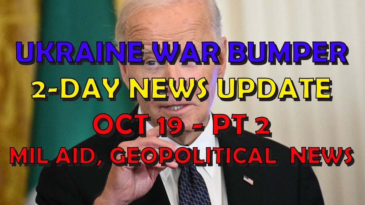 Ukraine War Update BUMPER NEWS: Geopolitical News