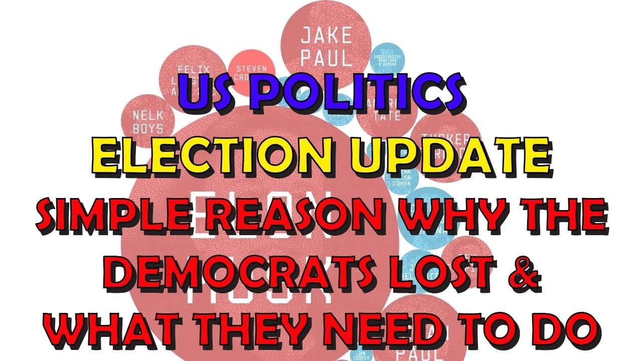 US Election Special: Simple Reason Why the Democrats Lost and What They ...