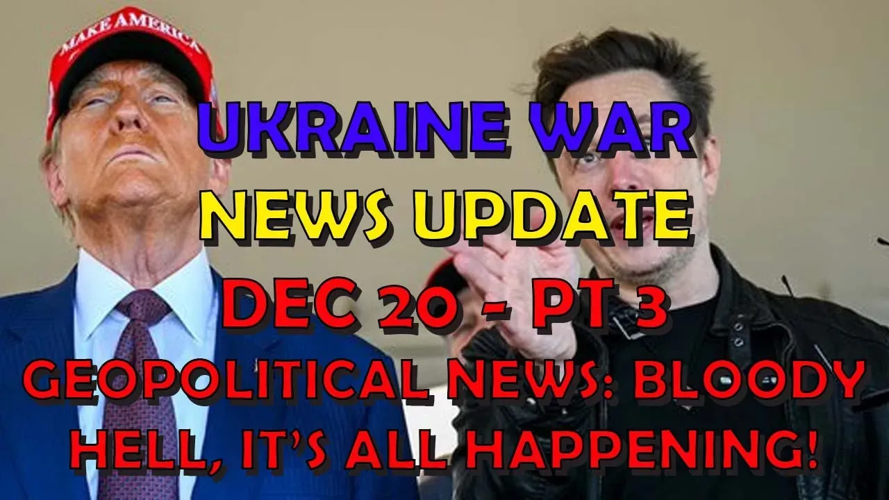 Ukraine War Update NEWS: Geopolitical News